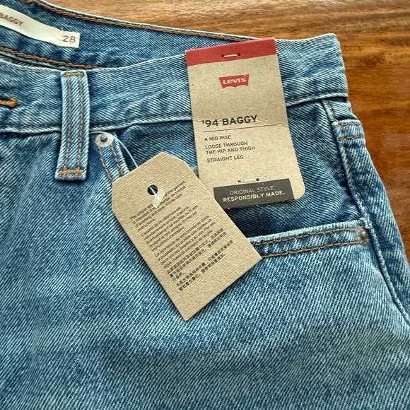 Levi's Denim - Levi's '94 Baggy Jeans - Classic Blue Denim